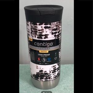 contigo couture stainless steel travel mug for hot and cold liquid 16oz